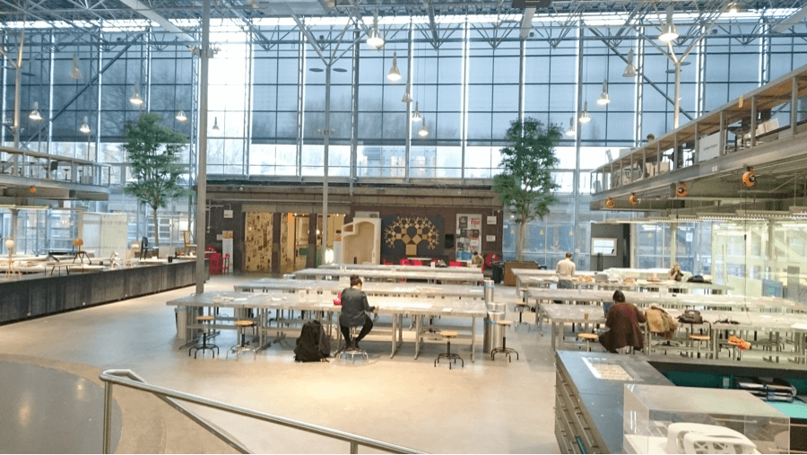 Main work space, TU Delft