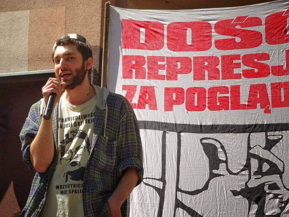 Eviction protest in Poznań,