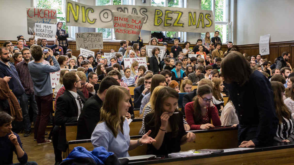 Polish students are not alone