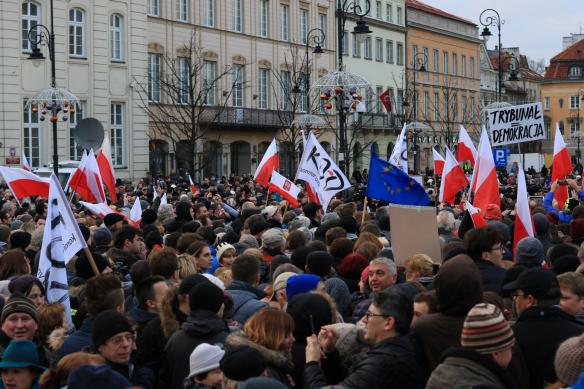 Protests in Warsaw