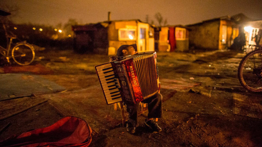 Roma community in Wrocław. Photo by Tomas Rafa