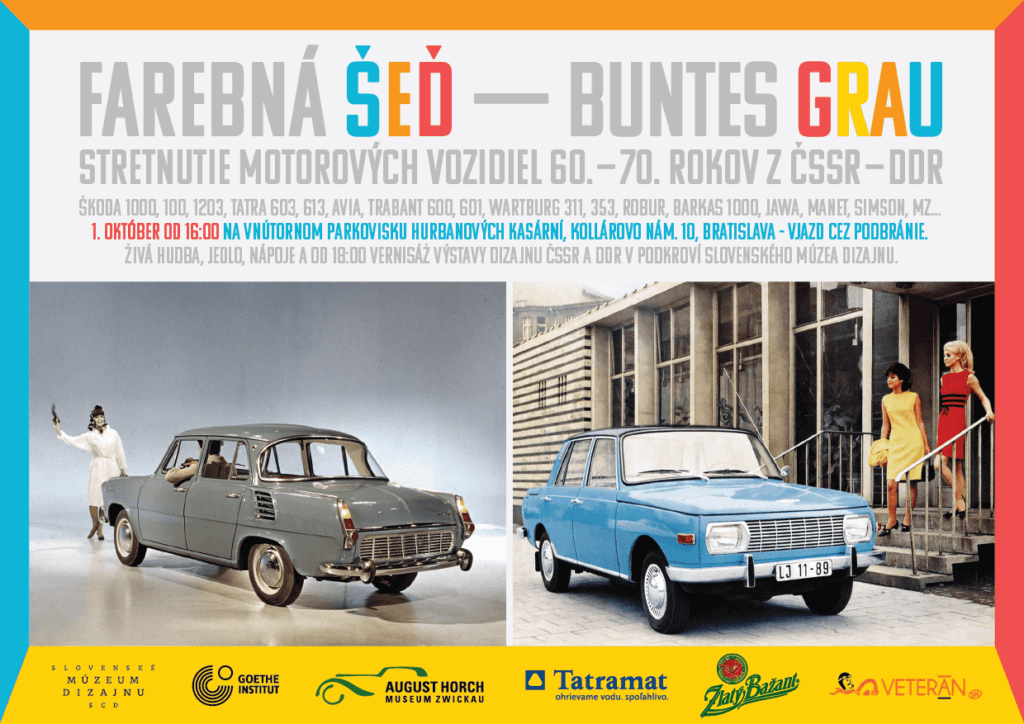 Buntes Grau exhibition advert